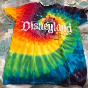 Tie dye Disneyland shirt